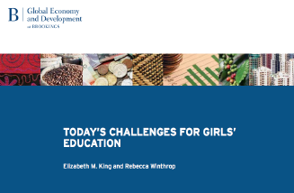 Today’s Challenges for Girls'  Education